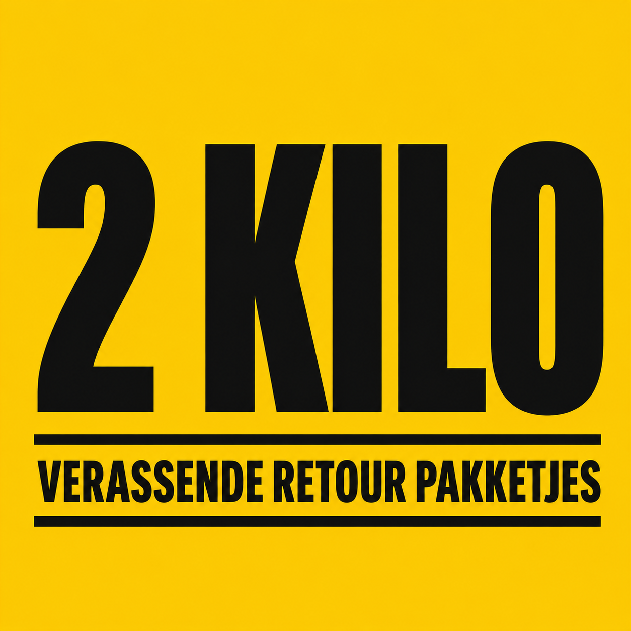 2 kilo (incl gratis verzending)